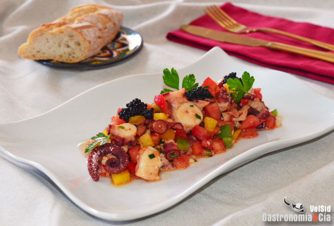 Salpicón de pulpo