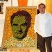 Chefs inmortalizados con frutas