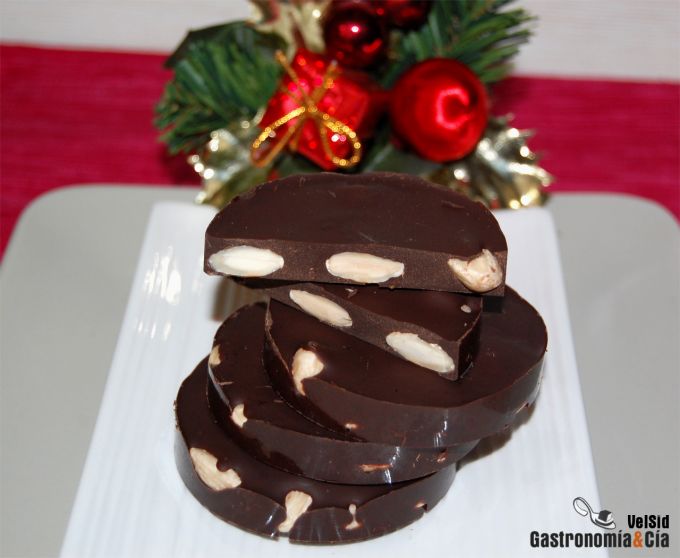 Torta de chocolate y almendras