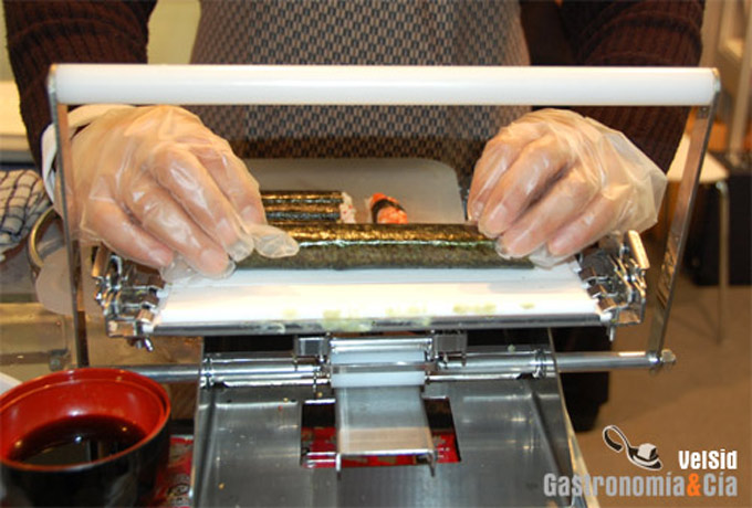 Hacer Nigiris Máquina japonesa