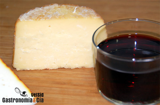 Combinar queso y vino