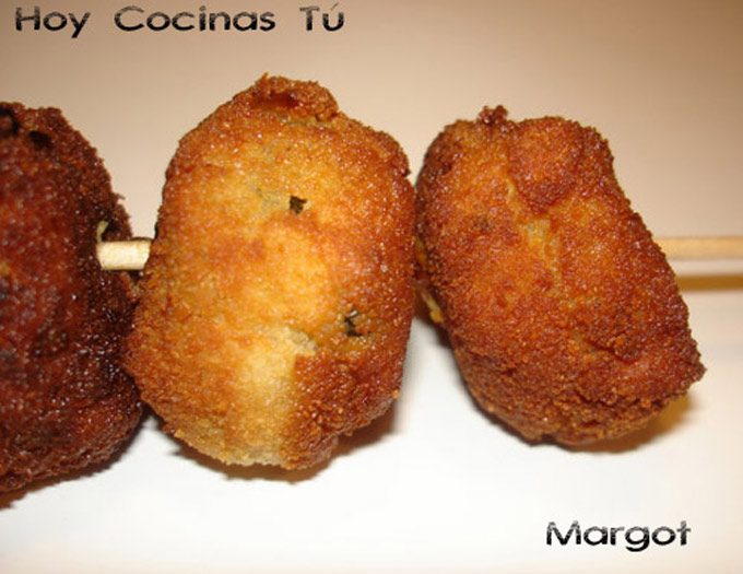 Hoy Cocinas Tú: Capricho, croquetas de pollo y verduritas Recetas de croquetas