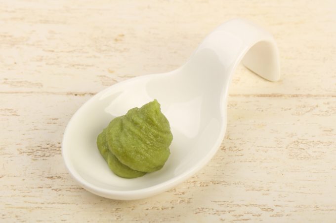Diferentes formas de wasabi