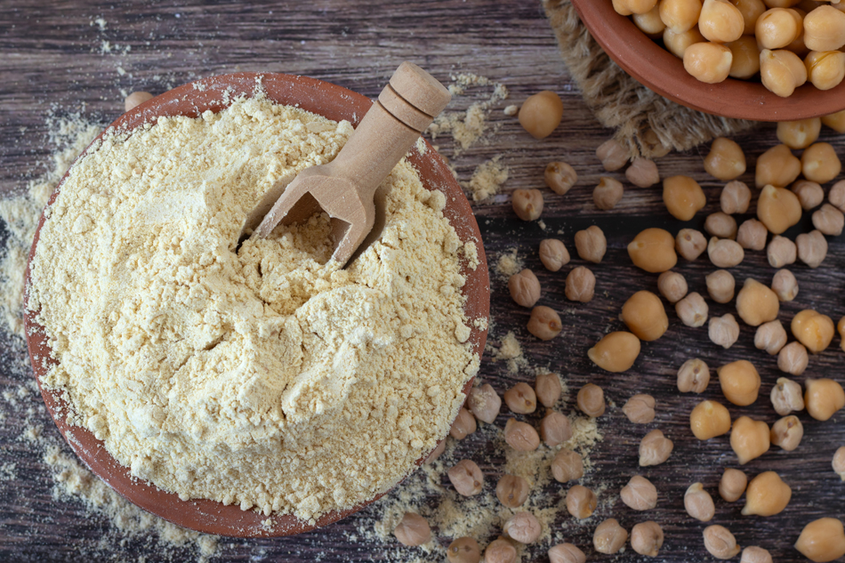Cómo hacer harina de garbanzo
