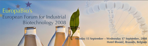 Foro europeo para la biotecnología industrial 2008 