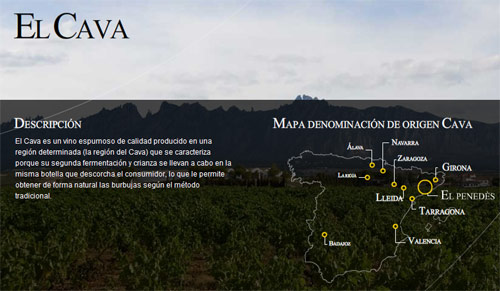 Web del Instituto del Cava
