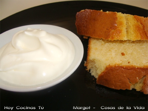 Cake con cremoso de aloe vera