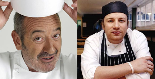 Karlos Arguiñano y Jamie Oliver