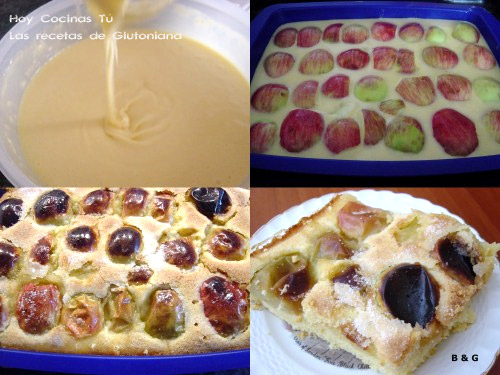 Bizcocho de manzana agridulce