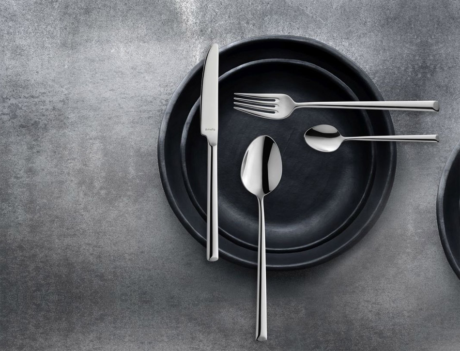 Cubiertos y sartenes de Amefa