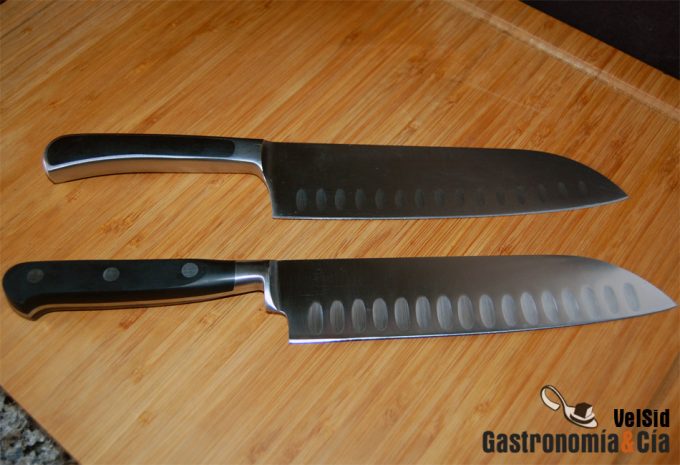 Cuchillo Santoku  Gastronomía & Cía