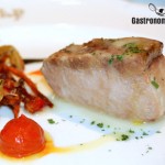 Plato degustado en La Cocina de Alex Múgica