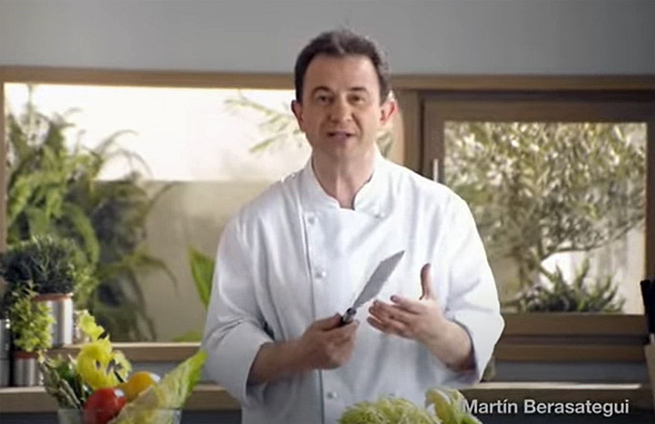 Promoción cuchillos japoneses Martín Berasategui