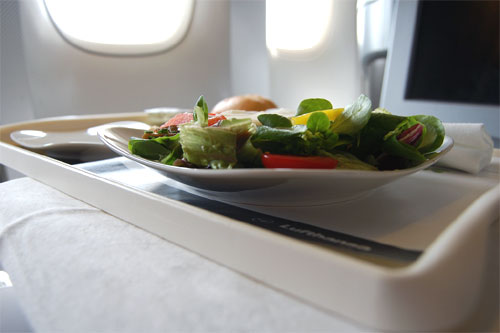 Catering y restauración líneas aéreas 