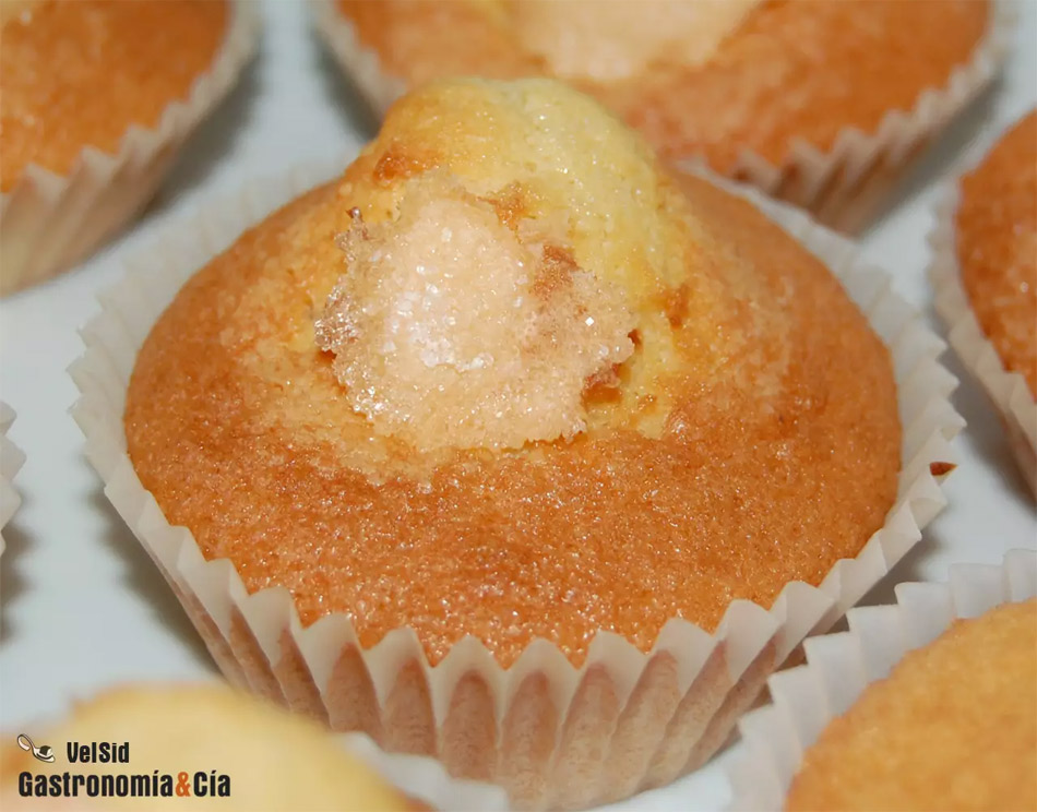 Receta paso a paso de 12 variedades de magdalenas