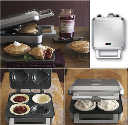 Máquina eléctrica para hacer tartas individuales en diez minutos