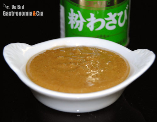 Praliné de sésamo y wasabi