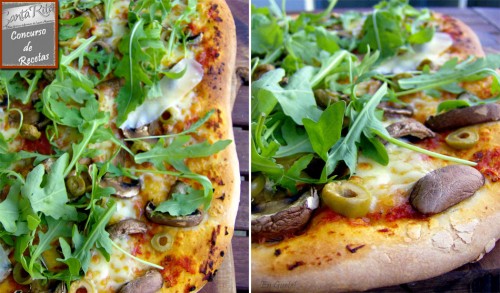 Pizza estilo trattoria Premio Santa Rita Harinas