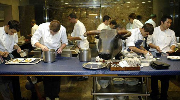 La cocina de la familia Ferrán Adrià El Bulli