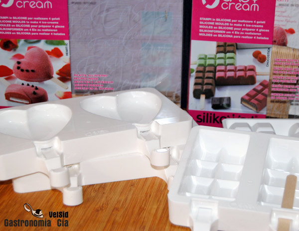 Moldes para helados Silikomart