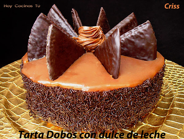Tarta Dobos con dulce de leche Hoy Cocinas Tú