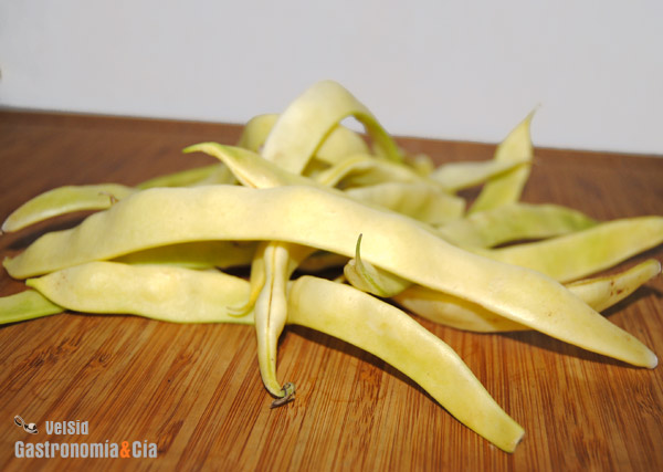 Judía tierna amarilla