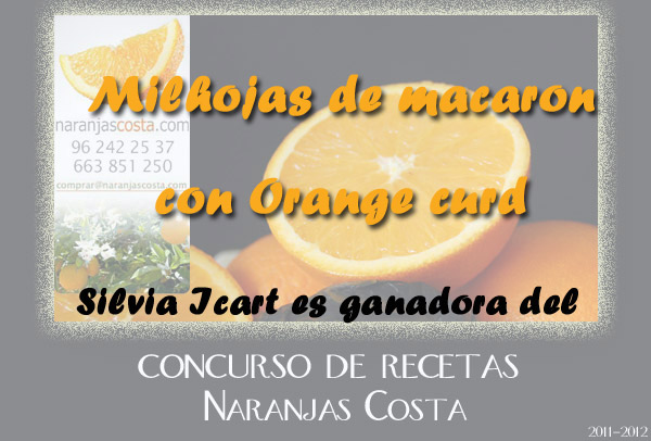 Receta ganadora del Concursode Mandarinas y Naranjas Costa