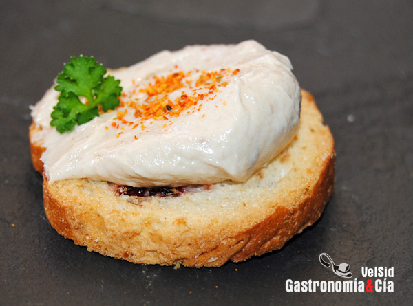 Mantequilla de anchoas Mantequilla compuesta