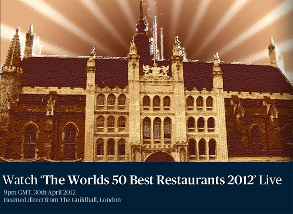 Lista de los 100 Mejores Restaurantes del Mundo 2012