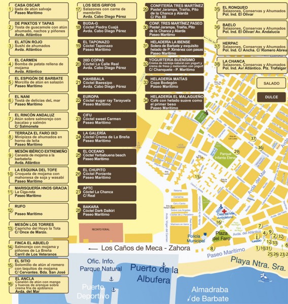 Ruta de Tapas en Barbate 2012