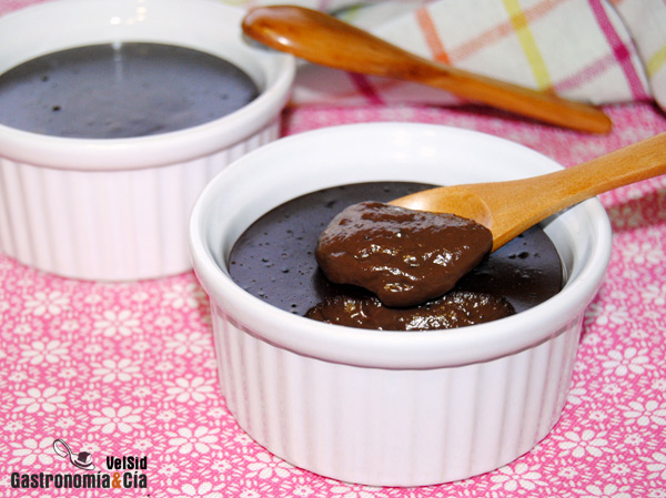 Pudin de chocolate cremoso