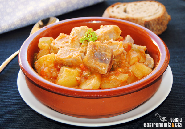 Receta de Marmitako