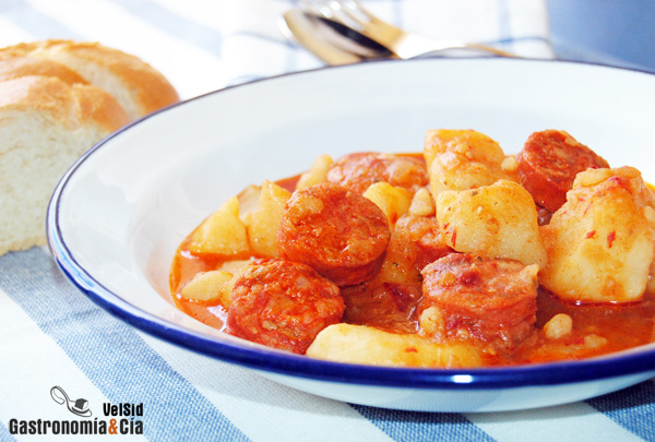 Receta de Patatas a la riojana
