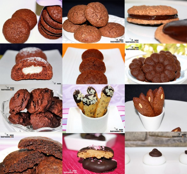 Recetas de galletas con chocolate