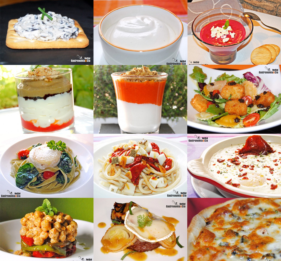 Doce recetas con queso de cabra Gastronomía & Cía