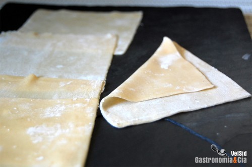 Receta de pasta wonton