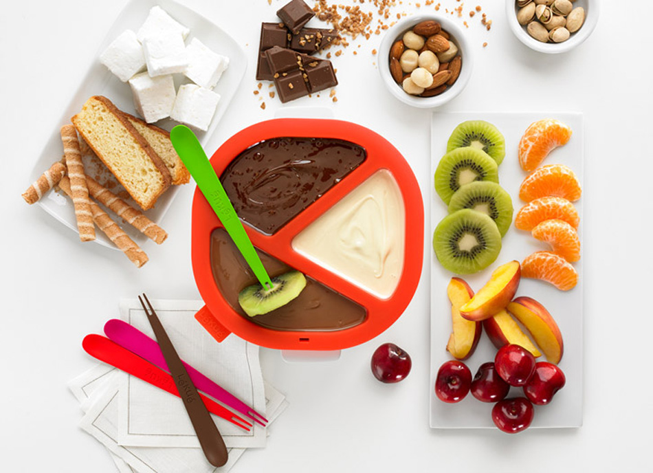 Choco Fondue, una fondue de chocolate para microondas Gastronomía & Cía