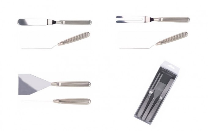 Espátulas emplatado japonesas