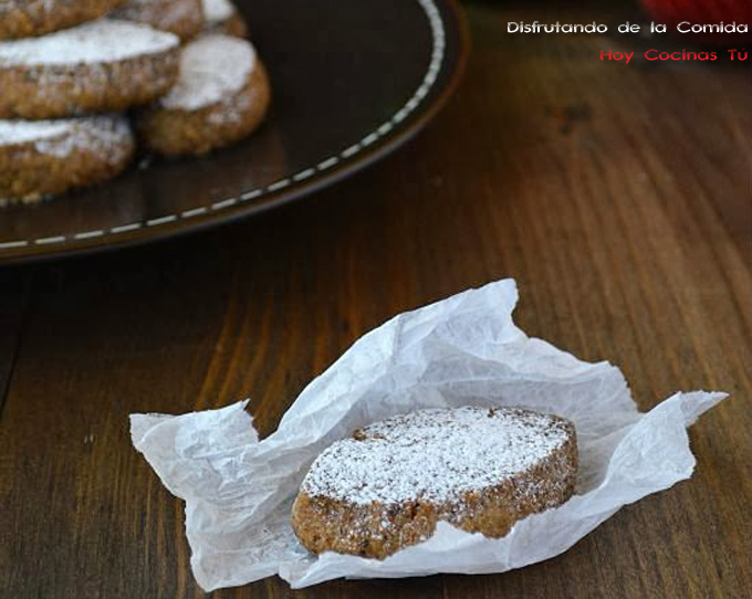 Polvorones de fruta de la pasión y cardamomo Navidad