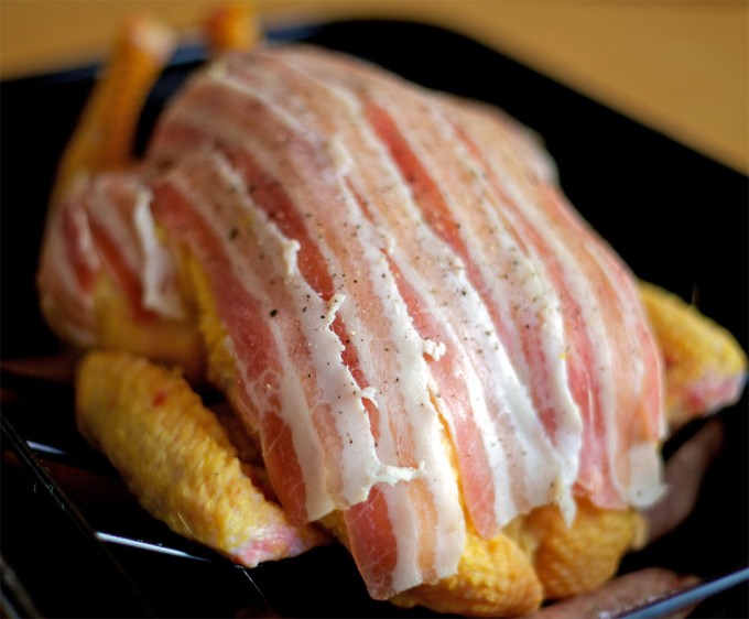 Habillage de aves y pescados