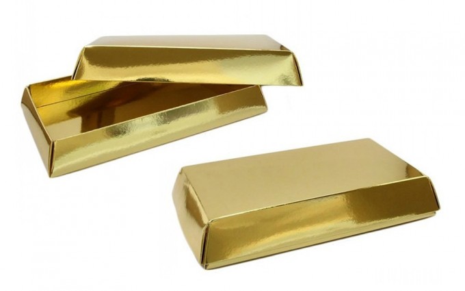 Turrón lingote de oro