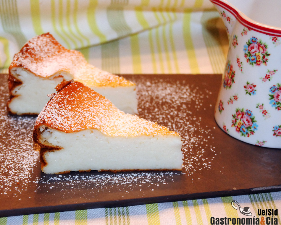 Receta de Tarta de queso (sin yema de huevo)