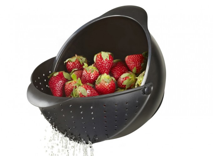 Rinse Bowl & Strainer