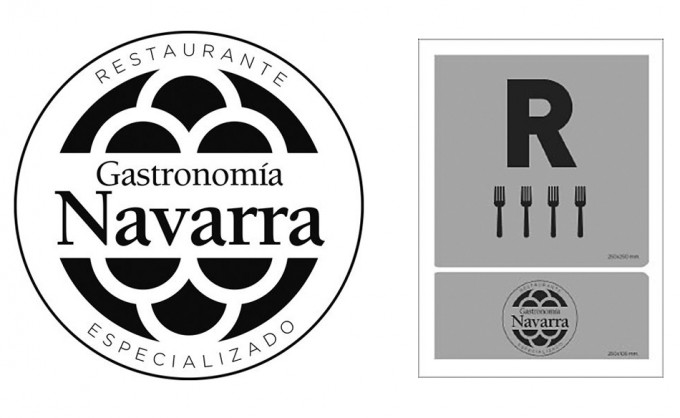 Distintivo Restaurantes navarros