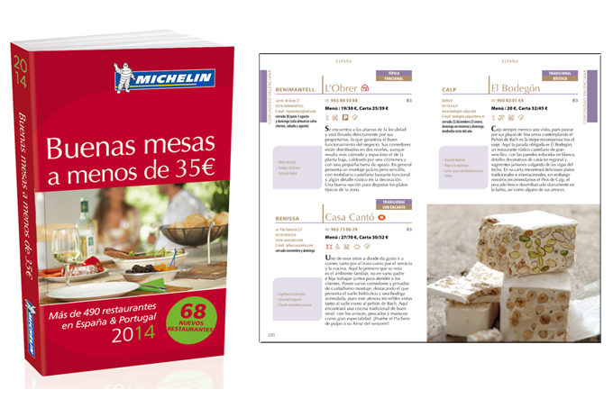 Guía Michelin 2014