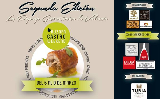 Pop up gastronómica Valencia