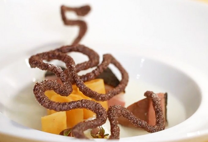 Menú degustación en 60 segundos. Vídeo Wylie Dufresne WD-50