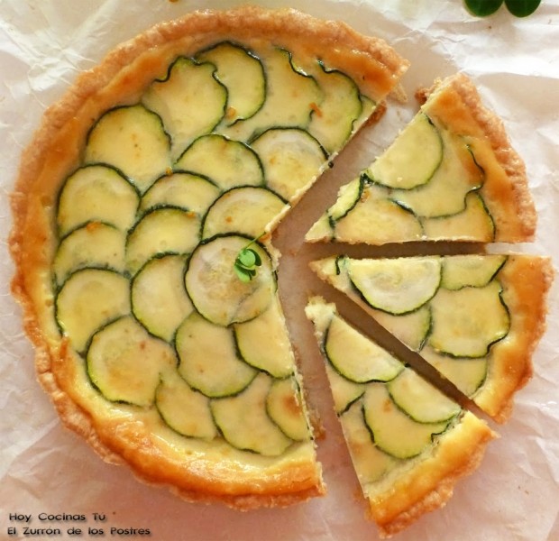 Hoy Cocinas Tú: Tarta dulce de calabacín Tarta de calabacín