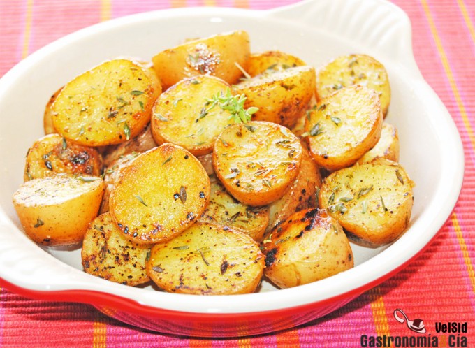 Patatas pequeñas nuevas