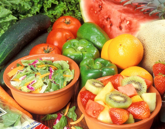 Consumo verduras y frutas